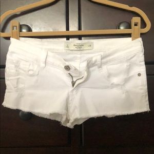 Abercrombie & Fitch Stretch Jean Shorts